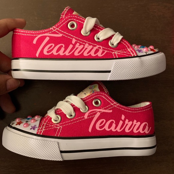 Custom Low tops#JojoSiwa - Picture 4 of 5